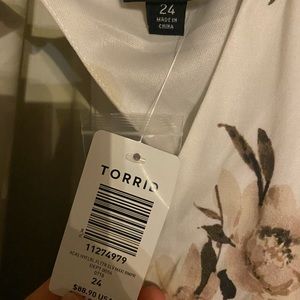 Torrid Romper with train NWT